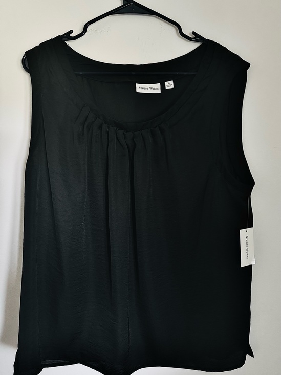Studio Works Tops - 🔴NWT🔴 Studio Works Sleeveless Blouse, Size XL